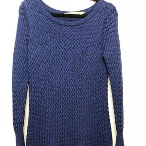 Athleta Blue Sweater Sz Small Wool